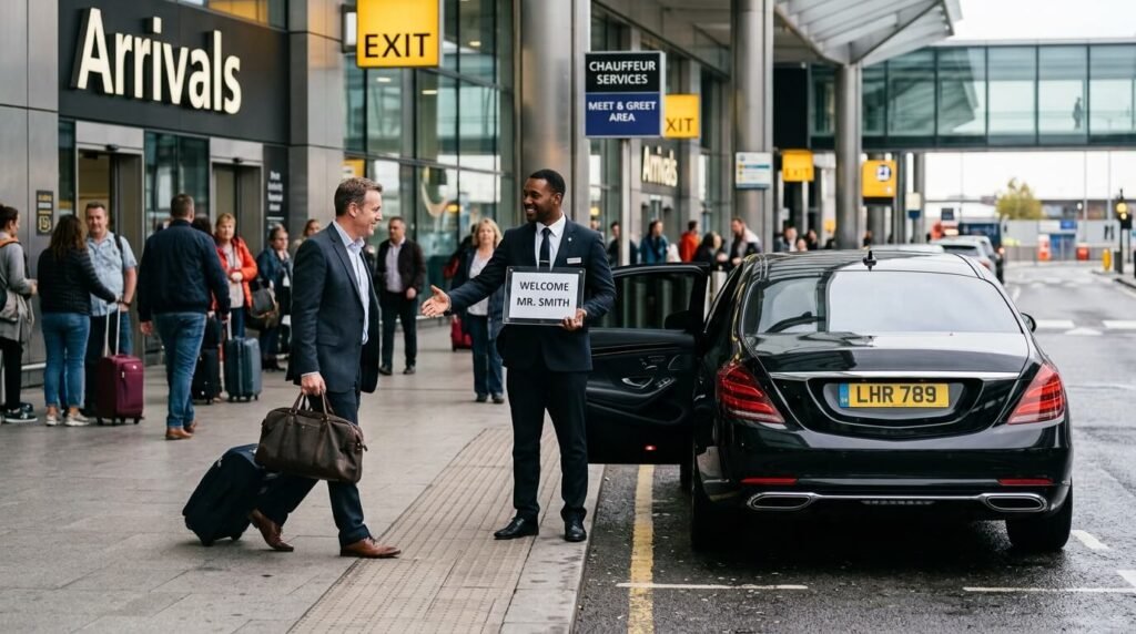 chauffeur driver meet and greet service