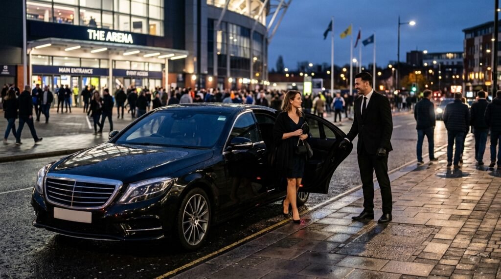 Sport & events chauffeur transfer